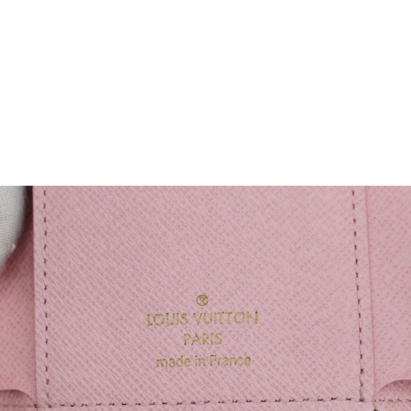 LOUIS VUITTON Studded Victorine Damier Ebene Wallet Brown