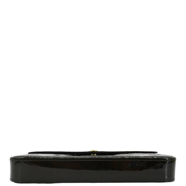 LOUIS VUITTON Felicie Pochette Monogram Vernis Crossbody Bag Amarante