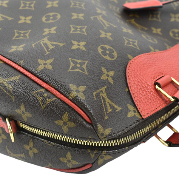 LOUIS VUITTON Retiro NM Monogram Canvas 2Way Shoulder Bag Red