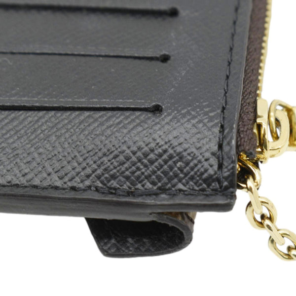 LOUIS VUITTON Monogram Canvas Recto Verso Card Holder Brown