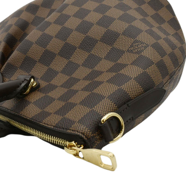 LOUIS VUITTON Siena MM Damier Ebene Shoulder Bag Brown