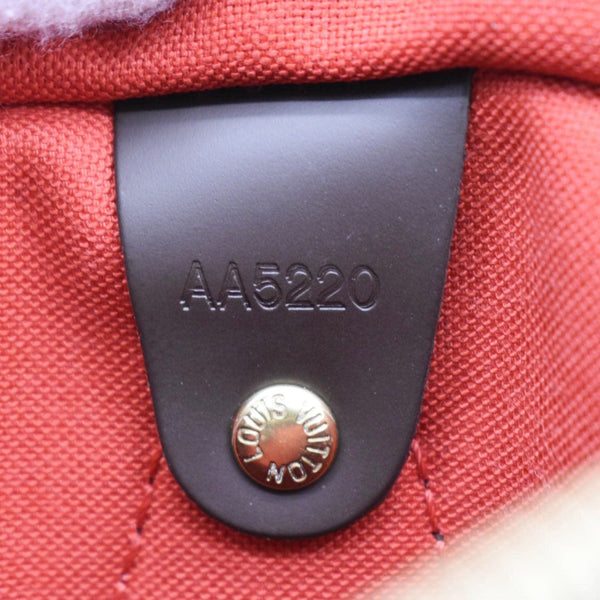 LOUIS VUITTON Speedy 30 Damier Ebene Satchel Bag Brown