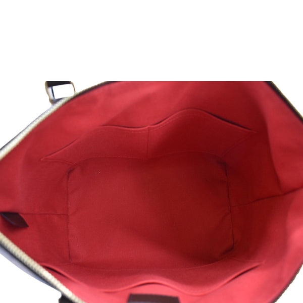 LOUIS VUITTON Siena MM Damier Ebene Shoulder Bag Brown