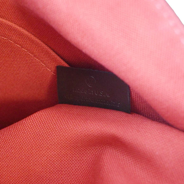 LOUIS VUITTON Siena MM Damier Ebene Shoulder Bag Brown