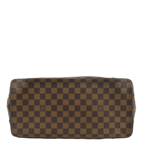 LOUIS VUITTON Hampstead Damier Ebene Shoulder Bag Brown