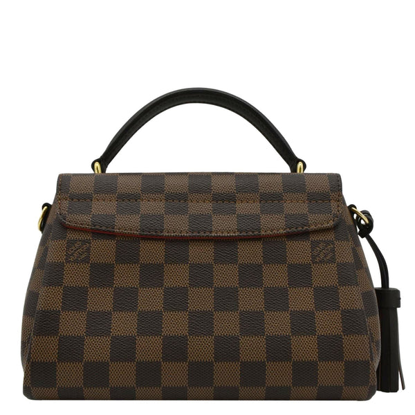 LOUIS VUITTON Croisette Damier Ebene Crossbody Bag Brown