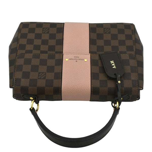 LOUIS VUITTON Bond Street MM Damier Ebene Crossbody Bag Magnolia