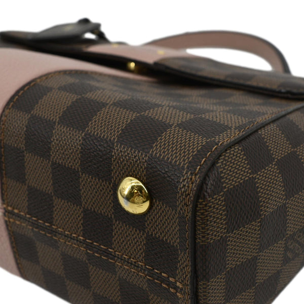 LOUIS VUITTON Bond Street MM Damier Ebene Crossbody Bag Magnolia