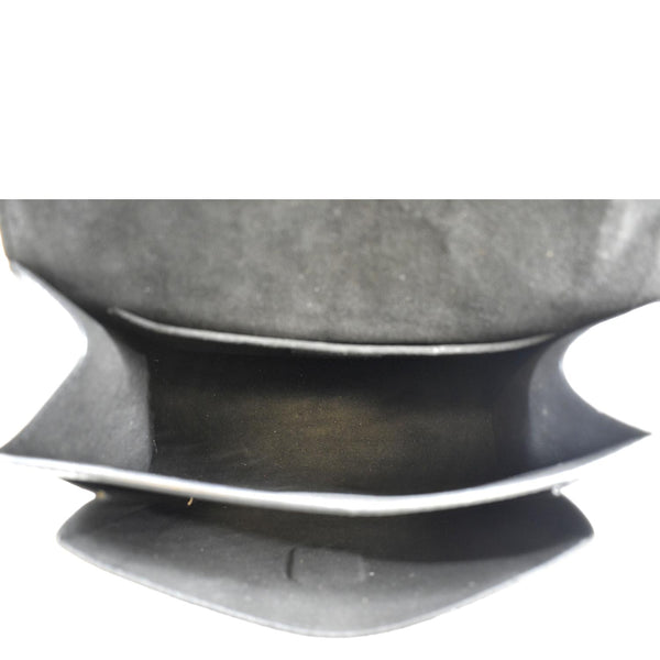 LOUIS VUITTON Mylockme Calf Leather Chain Shoulder Bag Creme