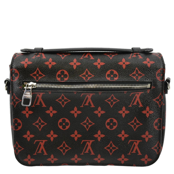 LOUIS VUITTON Metis Pochette Monogram Infrarouge Crossbody Bag Glossy Red