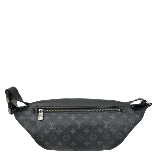 LOUIS VUITTON Discovery Monogram Eclipse Leather Bumbag Black