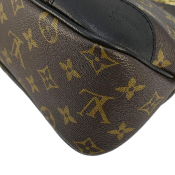 LOUIS VUITTON Boulogne Monogram Canvas Shoulder Bag Brown