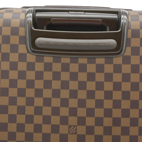 LOUIS VUITTON Business Pegase 55 Damier Ebene Suitcase Travel Bag Brown