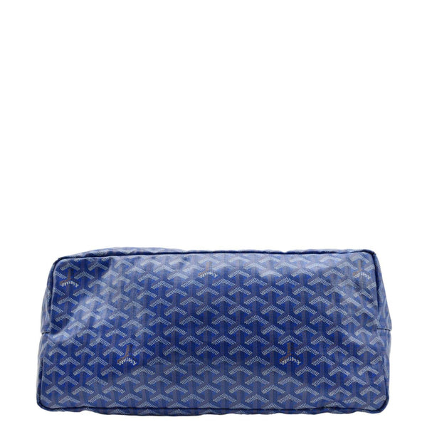 GOYARD Canvas Tote Bag Blue lower look