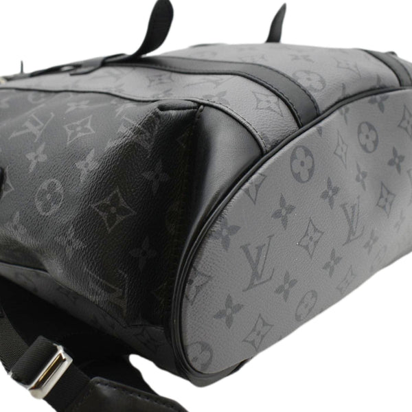 LOUIS VUITTON Christopher PM Reverse Monogram Eclipse Backpack Bag Black