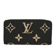 LOUIS VUITTON Zip Around Monogram Empriente Leather Wallet Bicolor