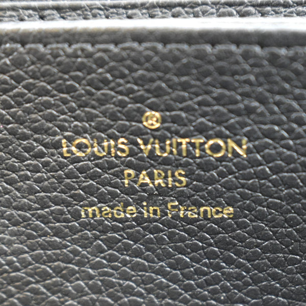 LOUIS VUITTON Zip Around Monogram Empriente Leather Wallet Bicolor