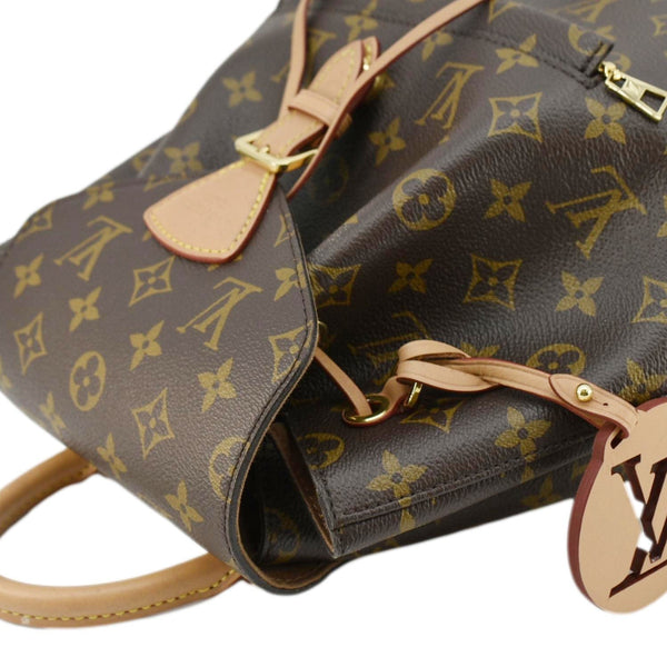 LOUIS VUITTON Montsouris PM Monogram Canvas Backpack Brown