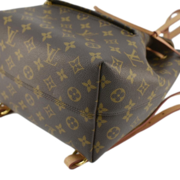 LOUIS VUITTON Montsouris PM Monogram Canvas Backpack Brown