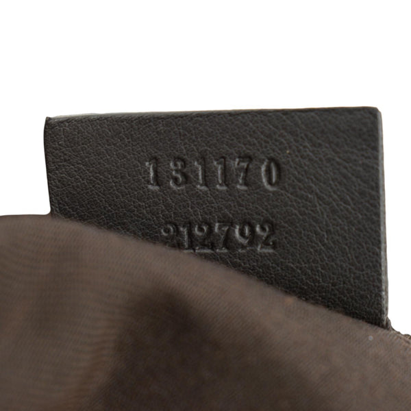 GUCCI GG Supreme Suitcase Travel Bag Beige 131170