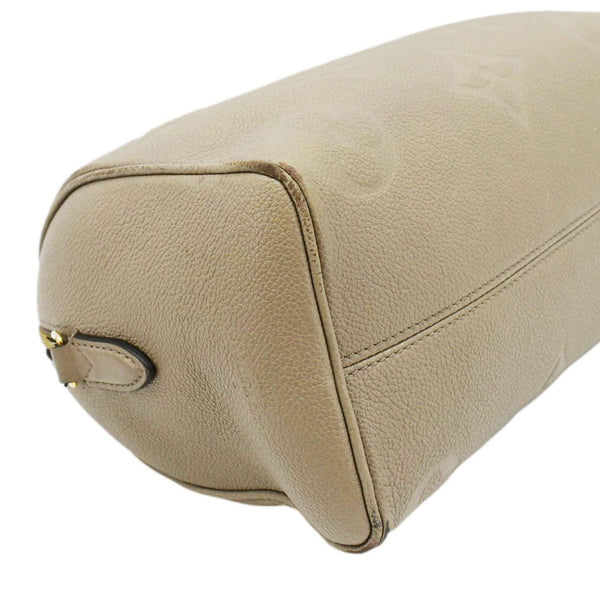 LOUIS VUITTON Speedy 25 Bandouliere Monogram Empreinte Shoulder Bag Beige