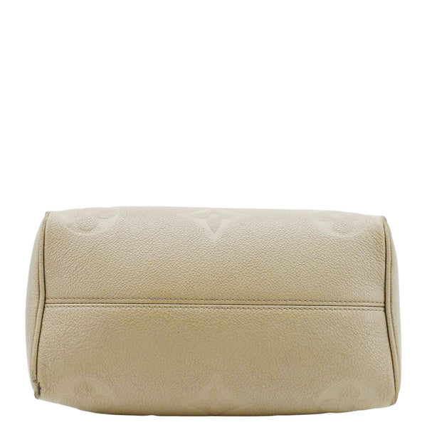 LOUIS VUITTON Speedy 25 Bandouliere Monogram Empreinte Shoulder Bag Beige