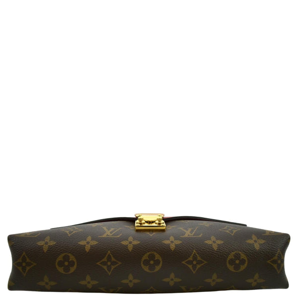 LOUIS VUITTON Pallas Chain Monogram Canvas Crossbody Bag Cherry