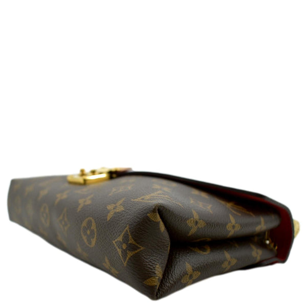 LOUIS VUITTON Pallas Chain Monogram Canvas Crossbody Bag Cherry