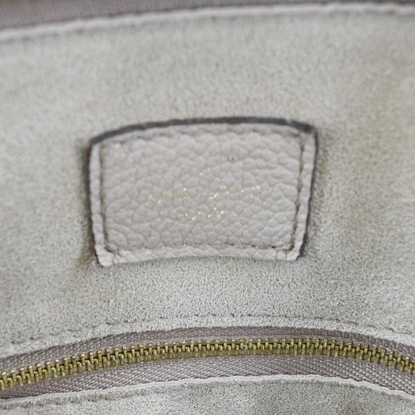 LOUIS VUITTON Speedy 25 Bandouliere Monogram Empreinte Shoulder Bag Beige