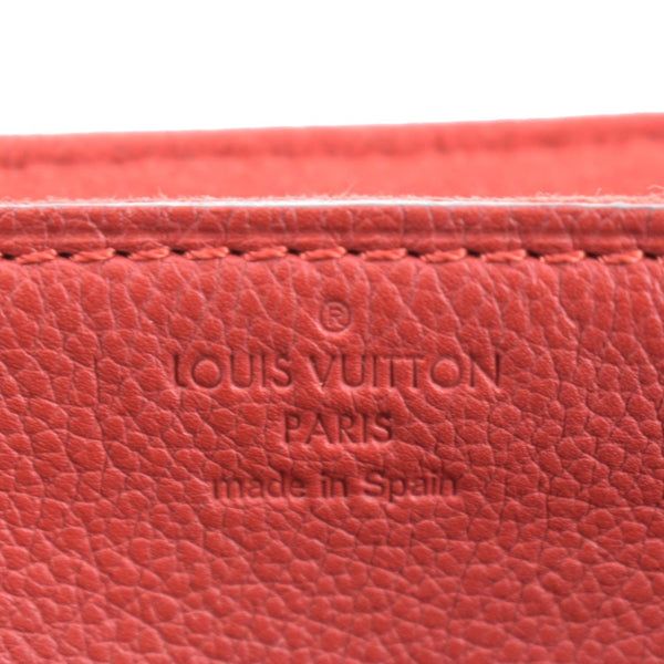 LOUIS VUITTON Pallas Chain Monogram Canvas Crossbody Bag Cherry