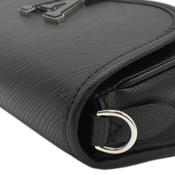 LOUIS VUITTON Leather Shoulder Bag Black upper right look