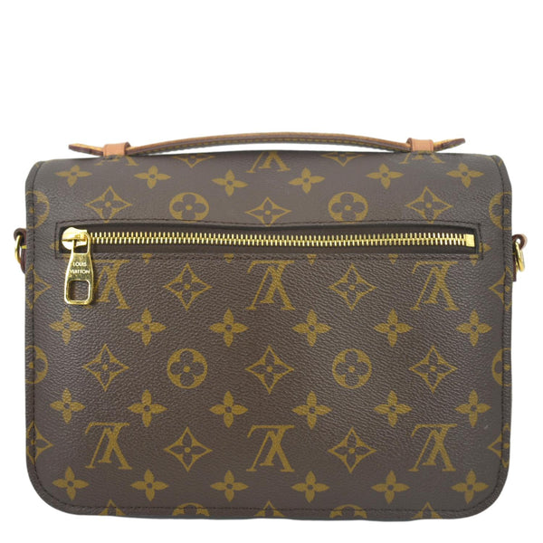 LOUIS VUITTON Metis Pochette Monogram Canvas Crossbody Bag Brown