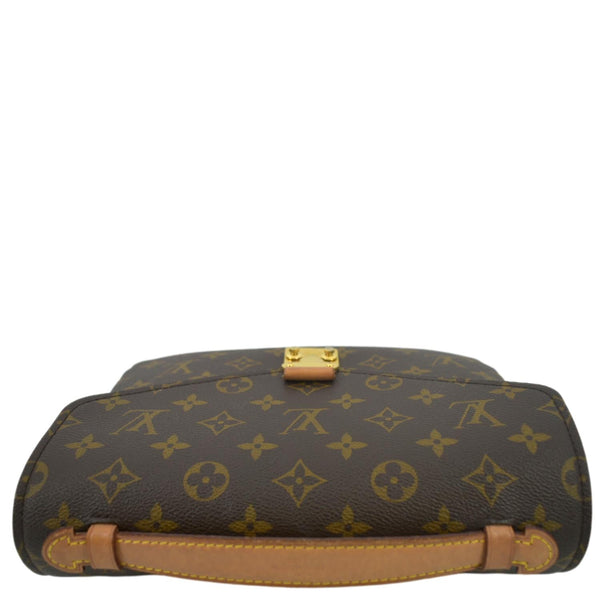 LOUIS VUITTON Metis Pochette Monogram Canvas Crossbody Bag Brown