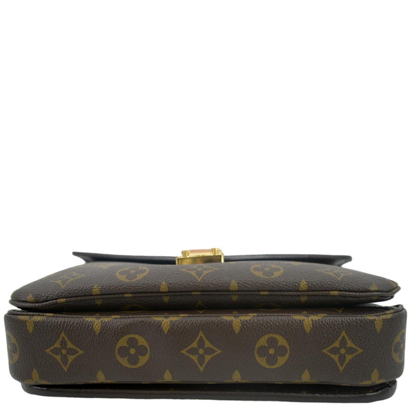 LOUIS VUITTON Metis Pochette Monogram Canvas Crossbody Bag Brown