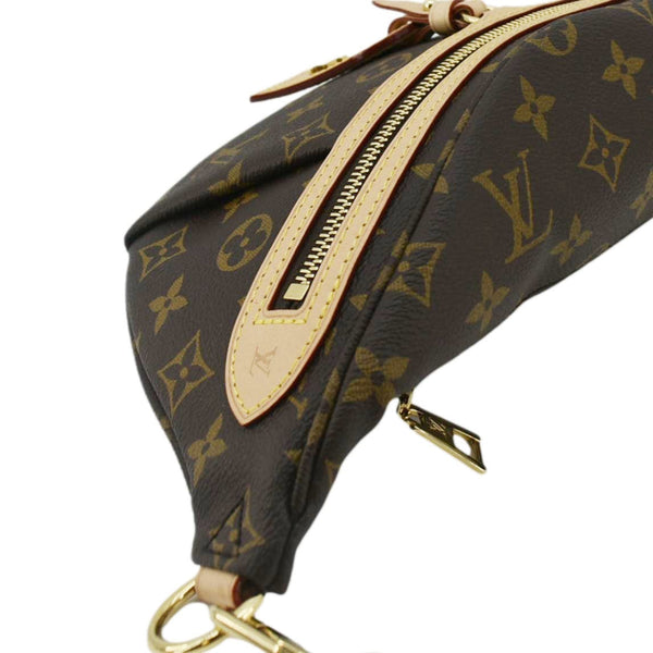 LOUIS VUITTON High Rise Monogram Canvas Bumbag Brown