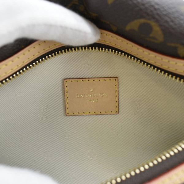 LOUIS VUITTON High Rise Monogram Canvas Bumbag Brown