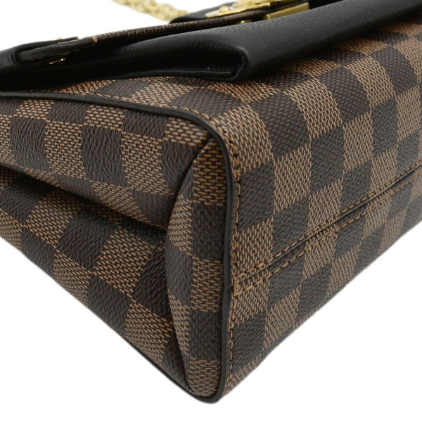 LOUIS VUITTON Vavin PM Damier Ebene Crossbody Bag Black
