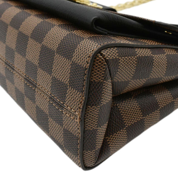 LOUIS VUITTON Vavin PM Damier Ebene Crossbody Bag Black