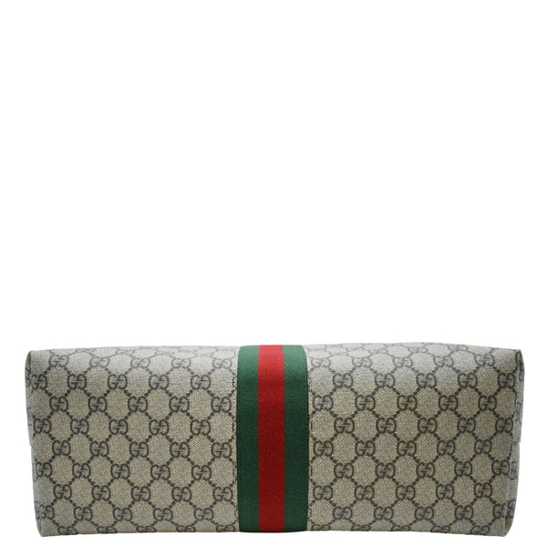 GUCCI Ophidia Medium GG Supreme Canvas Tote Bag Beige 631685