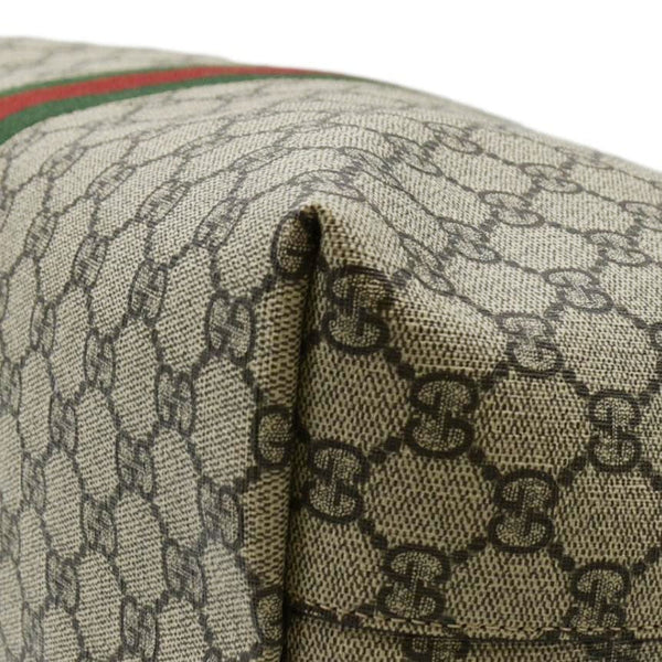 GUCCI Ophidia Medium GG Supreme Canvas Tote Bag Beige 631685