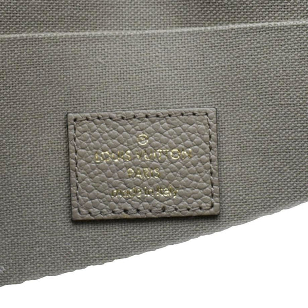 LOUIS VUITTON Felicie Pochette Giant Monogram Empreinte Crossbody Bag Bicolor