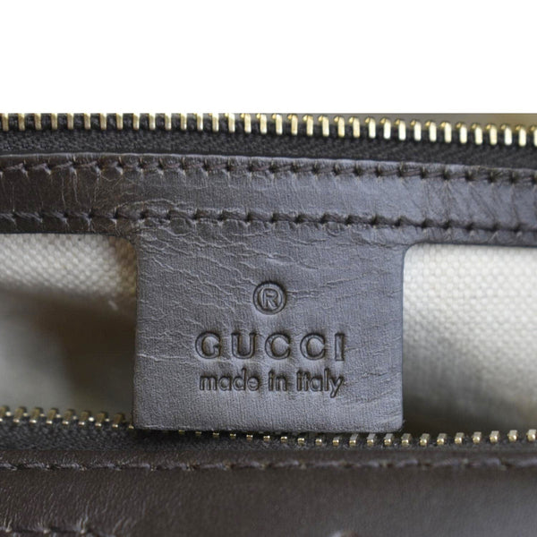 GUCCI Vintage Web Original GG Boston Bag Beige 247205