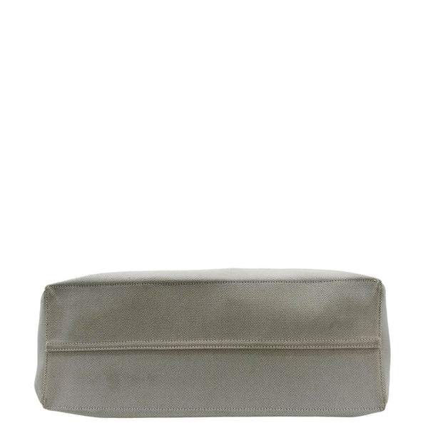 TIFFANY & CO Weekend Canvas Tote Bag Light Grey lower look
