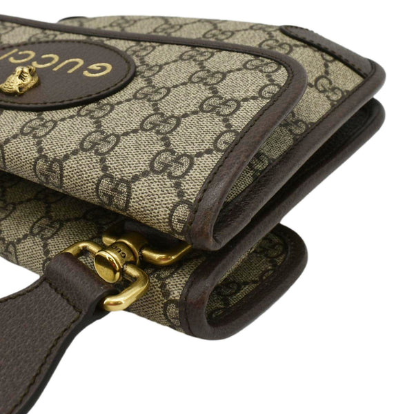 GUCCI Neo Small GG Supreme Canvas Crossbody Bag Beige 501050