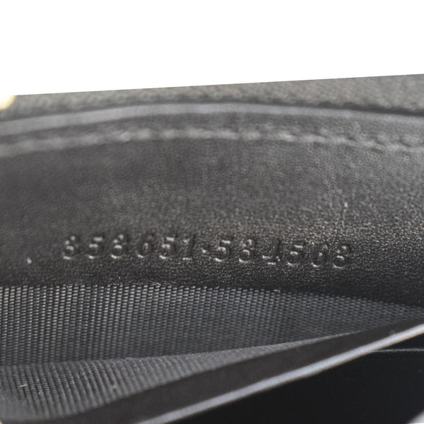 GUCCI Web Rania GG Canvas Zip Around Wallet Beige 353651