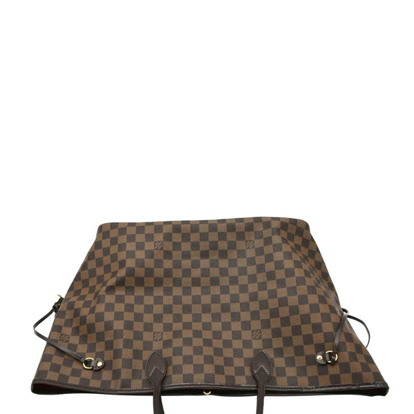 LOUIS VUITTON Damier Ebene Tote Shoulder Bag Brown uper look