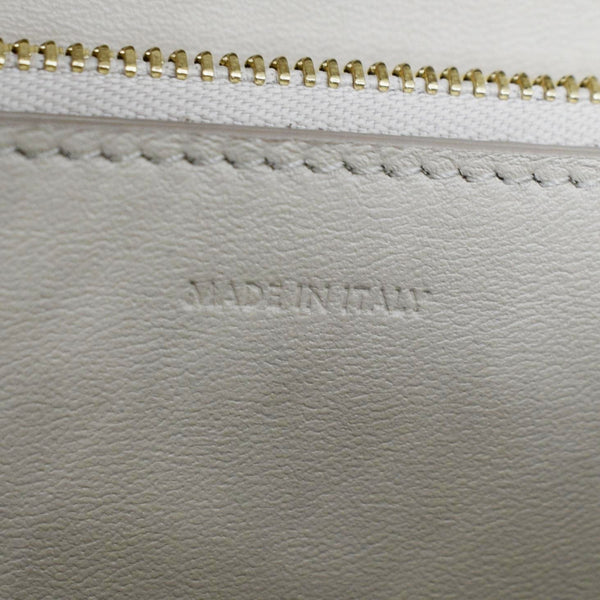 CELINE Classic Box Medium  Leather Flap Shoulder Bag Greige