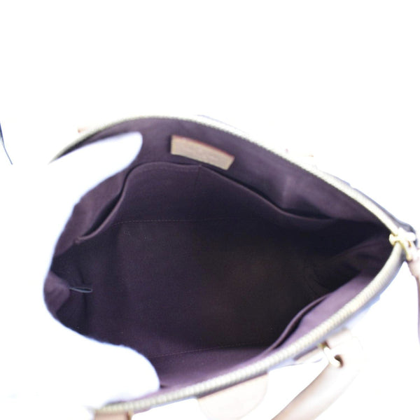 LOUIS VUITTON Rivoli PM Monogram Canvas Satchel Bag Brown