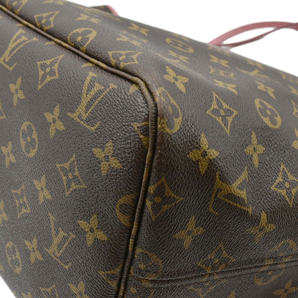 LOUIS VUITTON Neverfull GM Articles De Voyages Monogram Canvas Tote Bag Brown