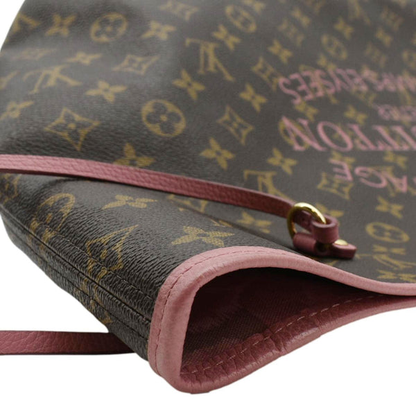 LOUIS VUITTON Neverfull GM Articles De Voyages Monogram Canvas Tote Bag Brown